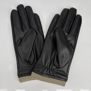 $10 gallery seven men’s black insulated touchscreen, winter glove size medium